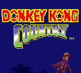 Donkey Kong Country (USA, Europe) (En,Fr,De,Es,It) Title Screen
